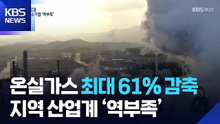 온실가스 최대 61% 감축…지역 산업계 ‘역부족’ / KBS  2025.11.27.