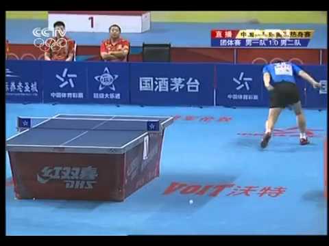 2012 China Warm-up Matches for Olympics: WANG Hao - MA Lin [Full Match/Chinese]