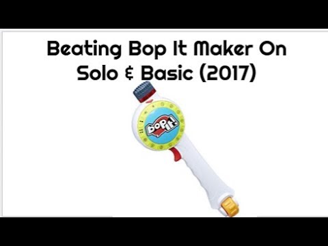 Beating Bop It Maker 100%