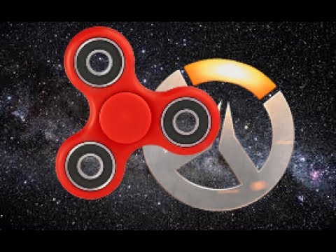 Fidget Spinner in Space, in Overwatch