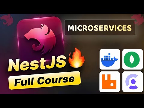NestJS Microservices Full Course | Nest JS, Clerk, Docker, RabbitMQ, MongoDB, Hostinger