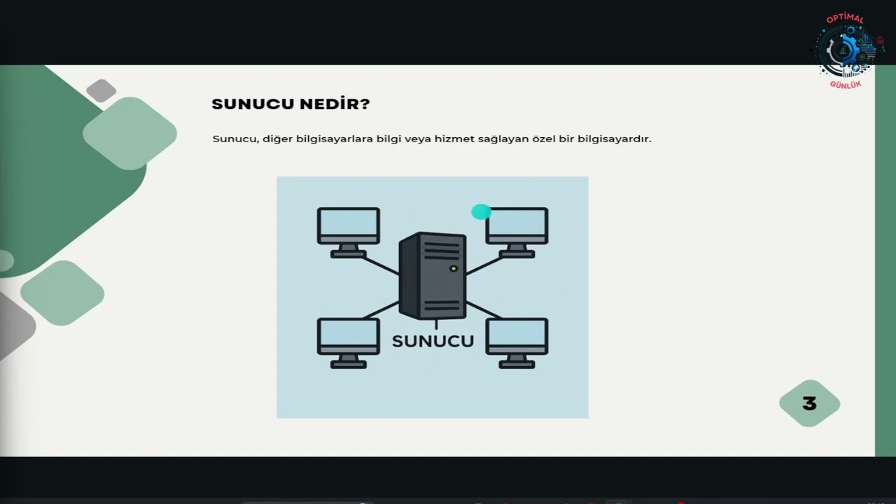5. Ders : Sunucu,VPN, ilk veriler