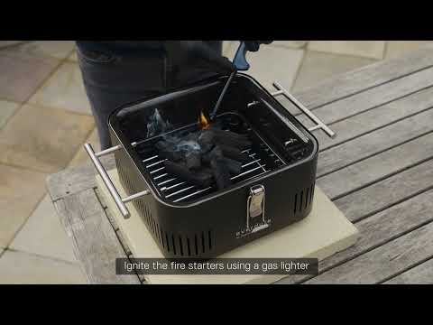 Igniting Charcoal In The CUBE™ 360