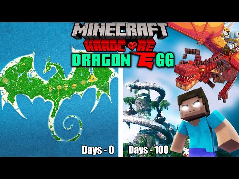 Survive 100 Days The Dragon Egg Part Ep-1 Minecraft Hardcore (हिंदी)