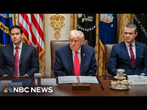 LIVE: President Trump hosts cabinet meeting | NBC News