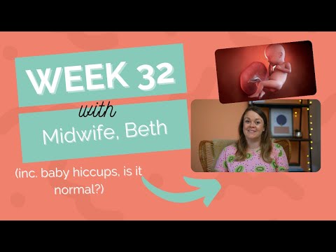 32 Weeks pregnant. Baby hiccups is it normal? Whooping cough vaccine.