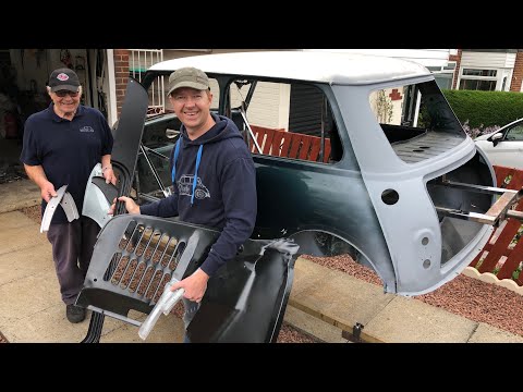 Classic Mini Mk1 Conversion - New Parts & Inner wing Fitted - Part 31
