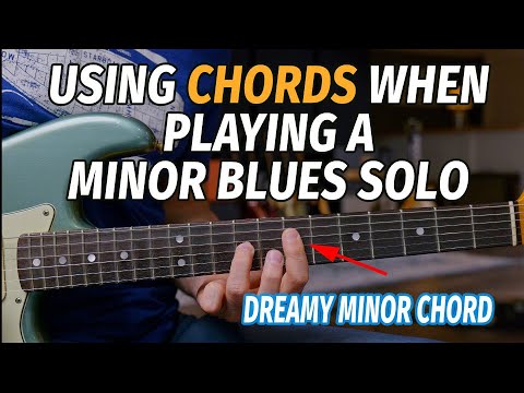 How to add Chords to a Minor Slow Blues Solo