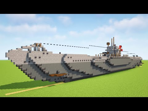 MC Military Force - Minecraft Type VIIC U-Boat Submarine Tutorial