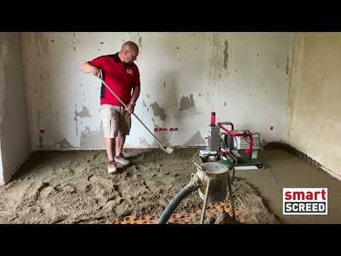 Estrich legen in kurzer Hose!