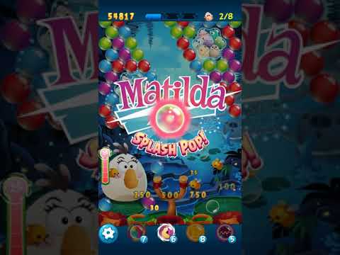 Angry Birds POP Bubble Shooter - Level 104. Gameplay Android walkthrough