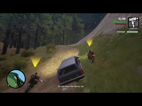 GTA San Andreas Definitive Edition - Lure - Mission Walkthrough