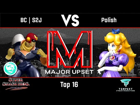 BC | S2J (Captain Falcon) vs Polish (Peach) - Top 16 - MAJOR UPSET
