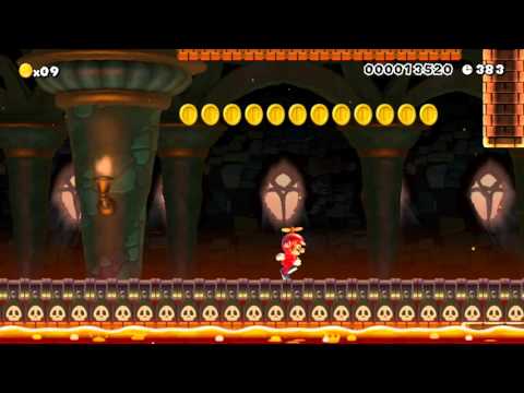 NSMBU: NEO BOWSER CASTLE by INKiINKers - Super Mario Maker - No Commentary 1AE