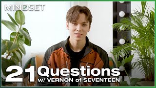 Download lagu VERNON of SEVENTEEN Answers 21 Questions | VERNON x Mindset mp3
