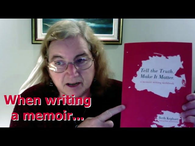 Vídeo relacionado con Tell the Truth. Make It Matter: A memoir writing workbook