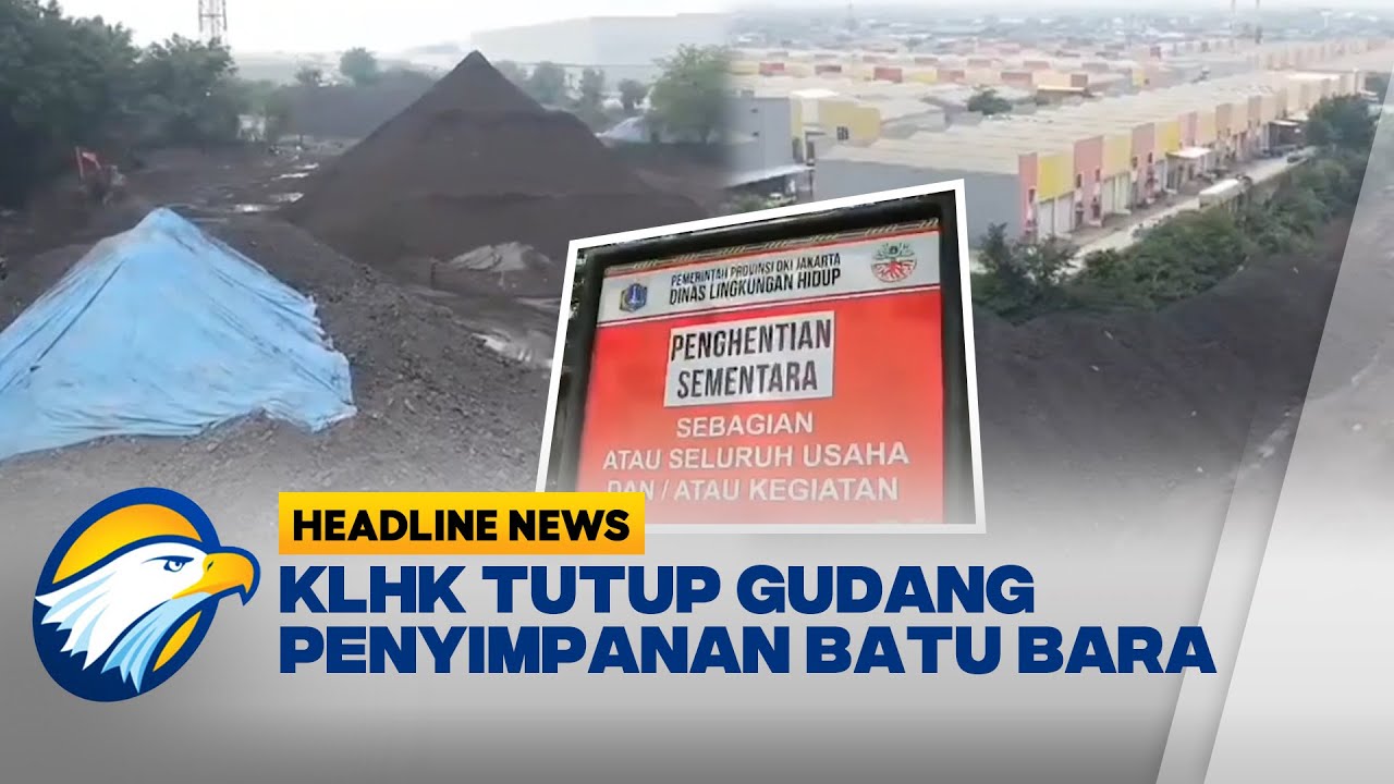 Gudang Batu Bara di Jakarta Timur Dipaksa Hentikan Operasionalnya