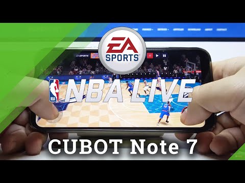 CUBOT Note 7 - Example NBA Mobile Gameplay | Check Settings & Gaming Possibilities
