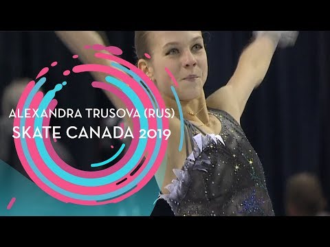 Alexandra Trusova (RUS) | 3rd place Ladies | Short Program | Skate Canada 2019 | #GPFigure