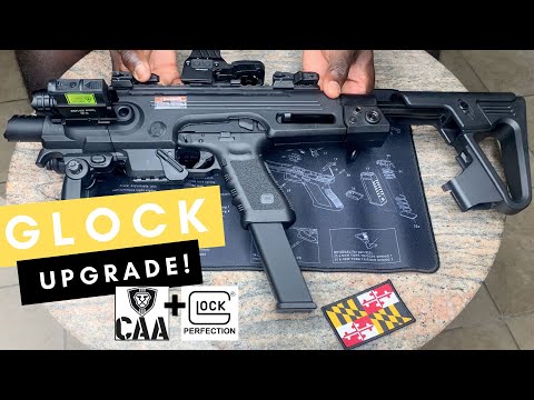 Upgrade Glock 18c + caa roni gen 1  review   HD 1080p