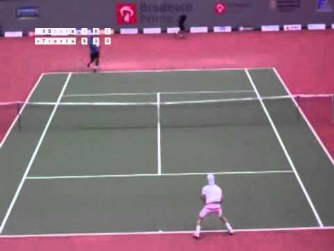 João Souza vs Matteo Trevisan (1ª Rod.) - Aberto de São Paulo 2011 - 11/13