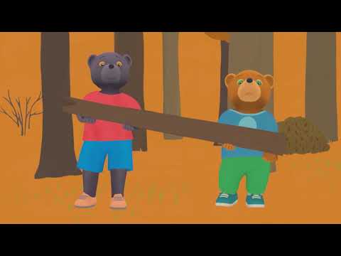 Petit Ours Brun 3D -  Comme un grand