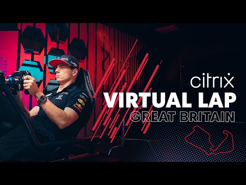 @Citrix Virtual Lap: Max Verstappen Sends It At Silverstone