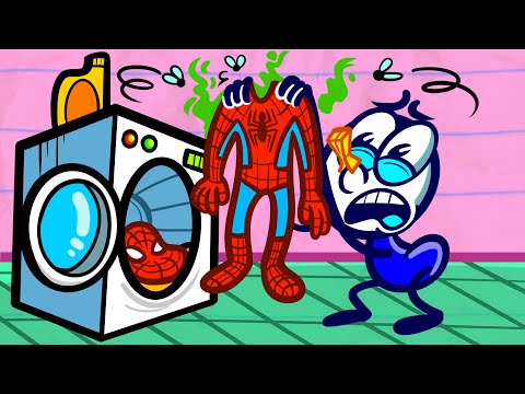 "Between a Sock and a Hard Place" | Pencilmation Cartoons!