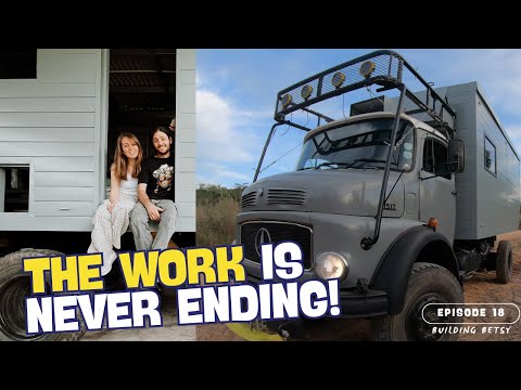 DIY Building on a budget takes time! | BUILDING BETSY - EPISODE 18 | DIY Camper Build