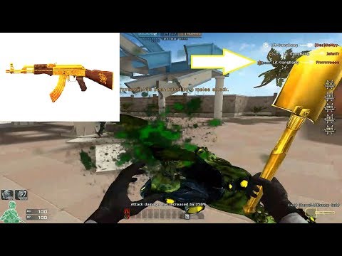 Crossfire NA 2.0: Golden AK 47 HMX (Zombie V4) Gameplay