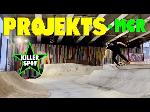 UK Skatepark Tour - Projekts Manchester