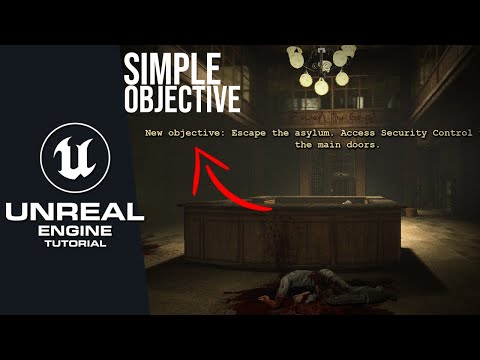 How to Create a Simple Objective System in Unreal Engine 5 | Horror Game