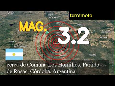 Terremoto cerca de Los Hornillos, Córdoba, Argentina actualizaciones en vivo hoy: Terremoto de magn