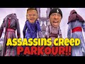 American Rapper FIRST time EVER seeing Assassin's Creed Unity Meets Parkour