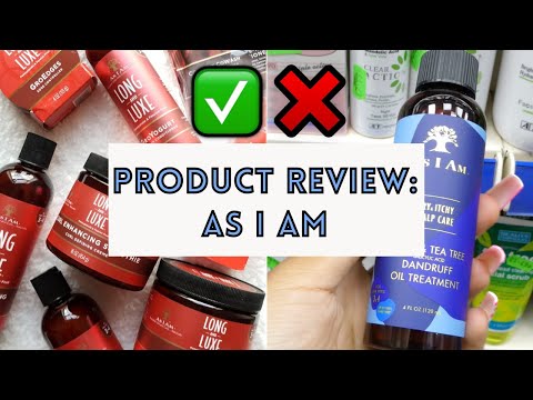 REVIEWING AS I AM PRODUCTS FOR CURLY HAIR | PRODUCT...