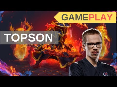 Topson Ember Spirit Player Perspective Gameplay OG vs Alliance | BrokenRinG