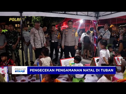 POLRES TUBAN DAN FORKOPIMDA KUNJUNGI GEREJA PASTIKAN KEAMANAN IBADAH NATAL 2025