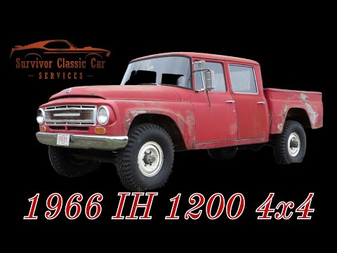 1966 International Harvester 1200 Travelette 4×4