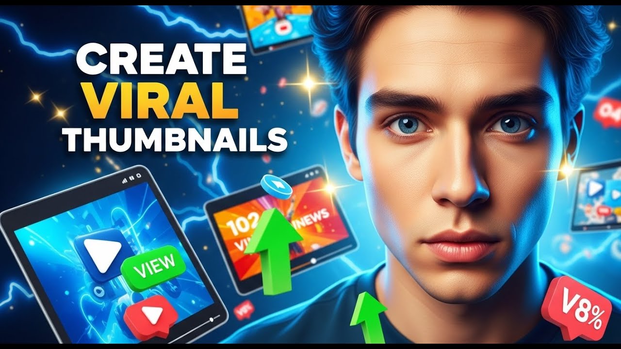 ✨ How to Create Stunning Thumbnails for FREE Using AI! 🎨🚀