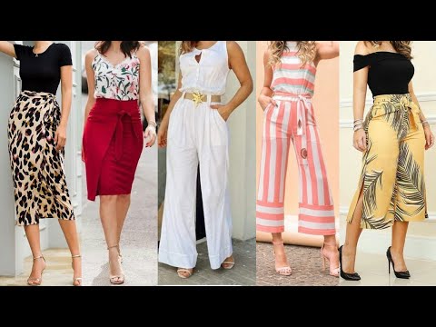 Looks y outfits MODERNOS SENCILLOS Y ELEGANTES para PRIMAVERA VERANO