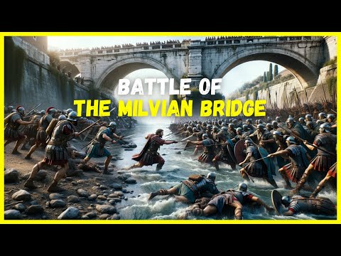 Battle of the Milvian Bridge, 312 AD: defeat of Maxentius by Constantine