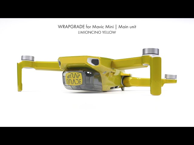 Vídeo relacionado con WRAPGRADE Skin Compatible con dji RC-N1 (LIMONCINO Yellow)