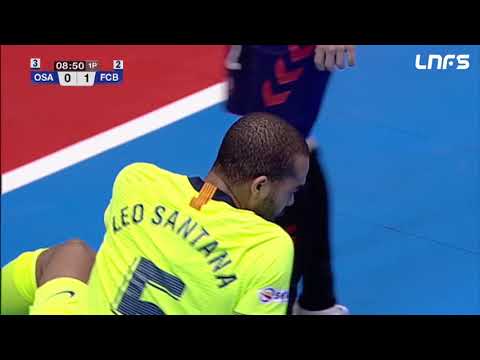 Paradas Asier Llamas Osasuna Magna - Barça Lassa. Semifinales Copa España. LNFS