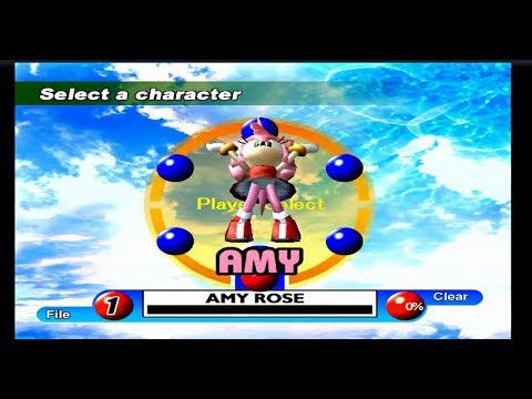 Sonic Adventure (SD Version)(4K) Walkthrough/Let's Play Pt 16: Not Afraid to Flaunt it With Amy Rose