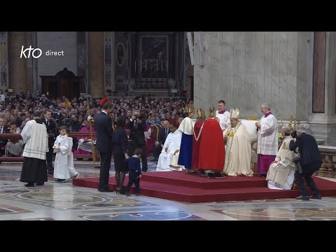 Messe pour la Paix du 1er janvier 2024 à Rome présidée par le pape François