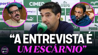 ABEL JOGOU A TOALHA? DEBATEMOS A FALA DO TÉCNICO SOBRE OBRIGAÇÃO DO PALMEIRAS CONTRA O FLAMENGO