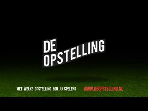 De Opstelling N.E.C. - Jong FC Twente