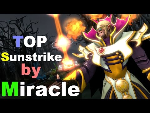 Top Sunstrike by Miracle & pro COMBO — Dota 2 (2017)