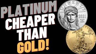 PLATINUM Is Cheaper Than GOLD! Why Is That? Let Me Share With You My Thoughts! Stacking Platinum!