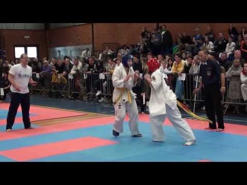 Belgian Shinkyokushin Championship 2014.02.23, Arthur Frick (Belgium)